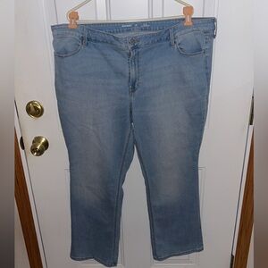 Old Navy Women's Mid-rise Wow Boot-Cut Jeans Size 22 Short